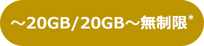 ～20GB/20GB～無制限*